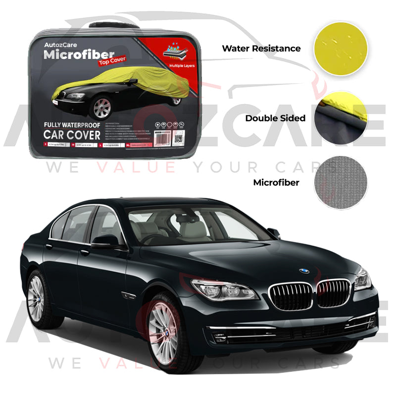 BMW 7 Series Microfiber Car Top Cover - Model 2009-2015