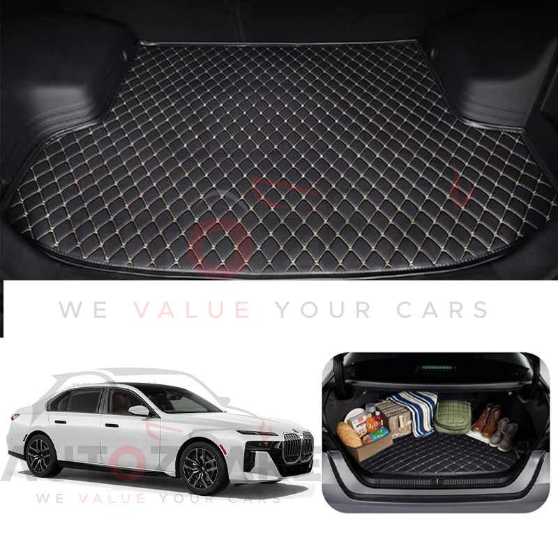 BMW 7 Series 7D Custom Car Trunk Mat - Model 2023-2025