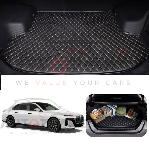 BMW 7 Series 7D Custom Car Trunk Mat - Model 2023-2025