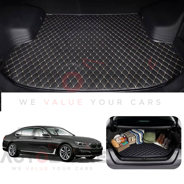 BMW 7 Series 7D Custom Car Trunk Mat - Model 2016-2022