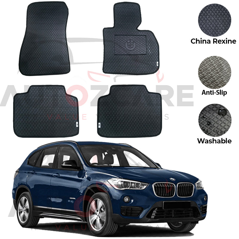 BMW X1 China Rexine Floor Mat 4PCS - Model 2016-2025