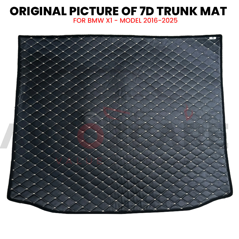 BMW X1 7D Custom Car Trunk Mat - Model 2016-2025