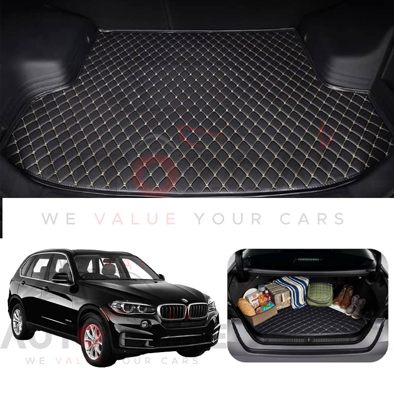 BMW X5 Series 7D Custom Car Trunk Mat - Model 2013-2018