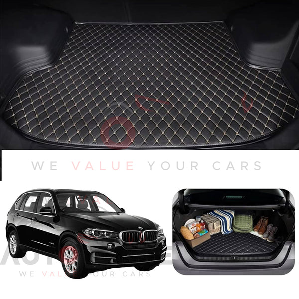 BMW X5 Series 7D Custom Car Trunk Mat - Model 2013-2018