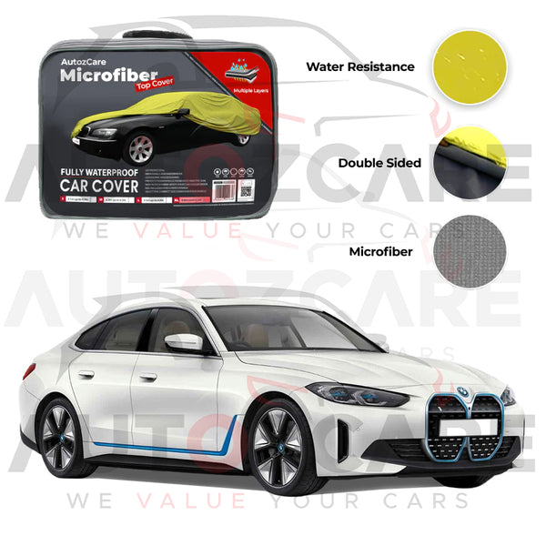 BMW i4 Microfiber Car Top Cover - Model 2022-2025