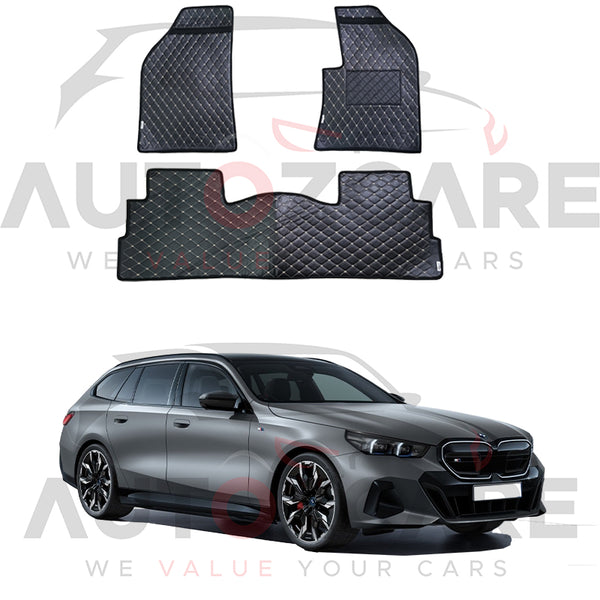 BMW i5 7D Floor Mats (Flat Style) - Model 2023-2025