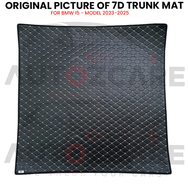 BMW i5 7D Custom Car Trunk Mat - Model 2023-2025