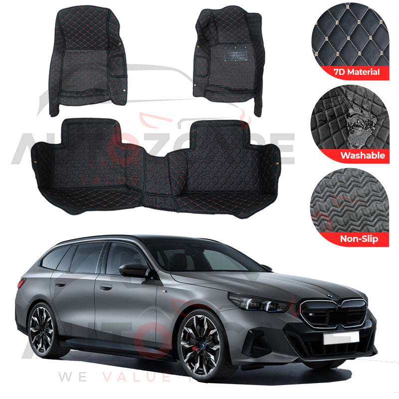BMW i5 7D Floor Mat (Tray Style) 5PCS - Model 2023-2025