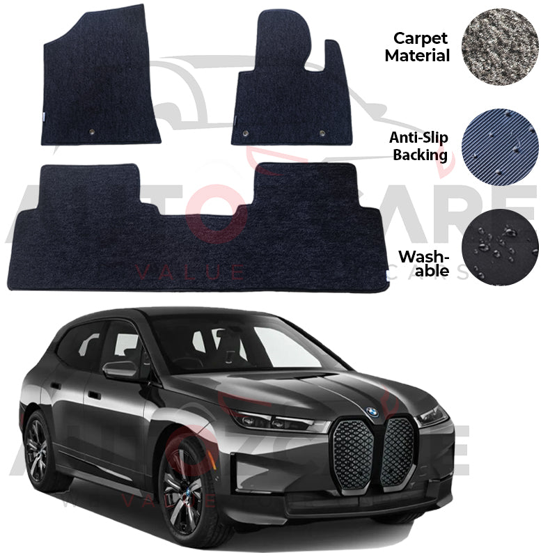 BMW iX Genuine Fitting Carpet Floor Mat 3PCS - Model 2022-2025