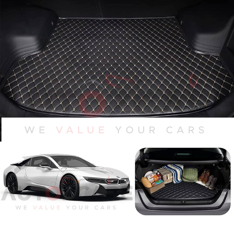 BMW i8 7D Custom Car Trunk Mat - Model 2014-2020