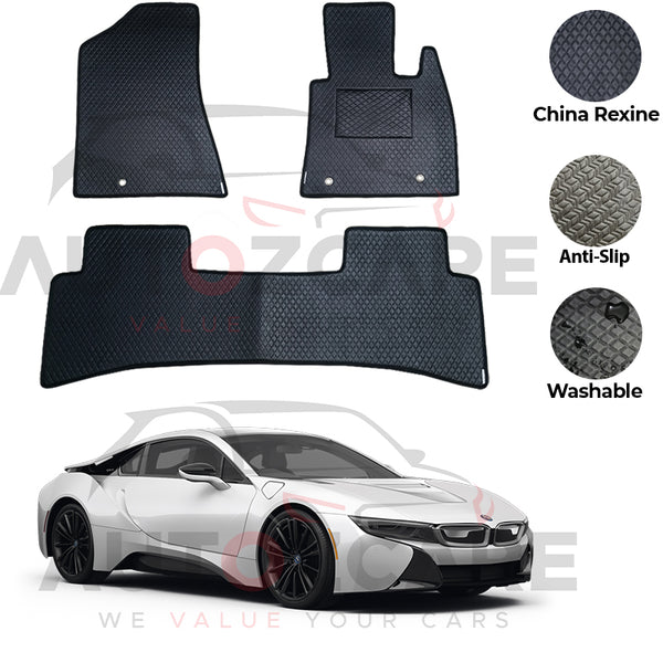 BMW i8 China Rexine Floor Mat 5PCS - Model 2014-2020