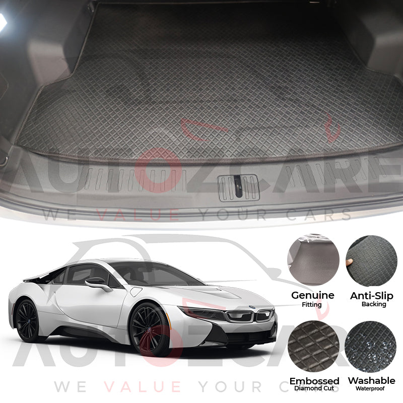BMW i8 China Rexine Custom-Size Trunk Mat - Model 2014-2020