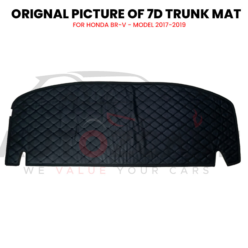 Honda BR-V 7D Custom Car Trunk Mat - Model 2017-2019