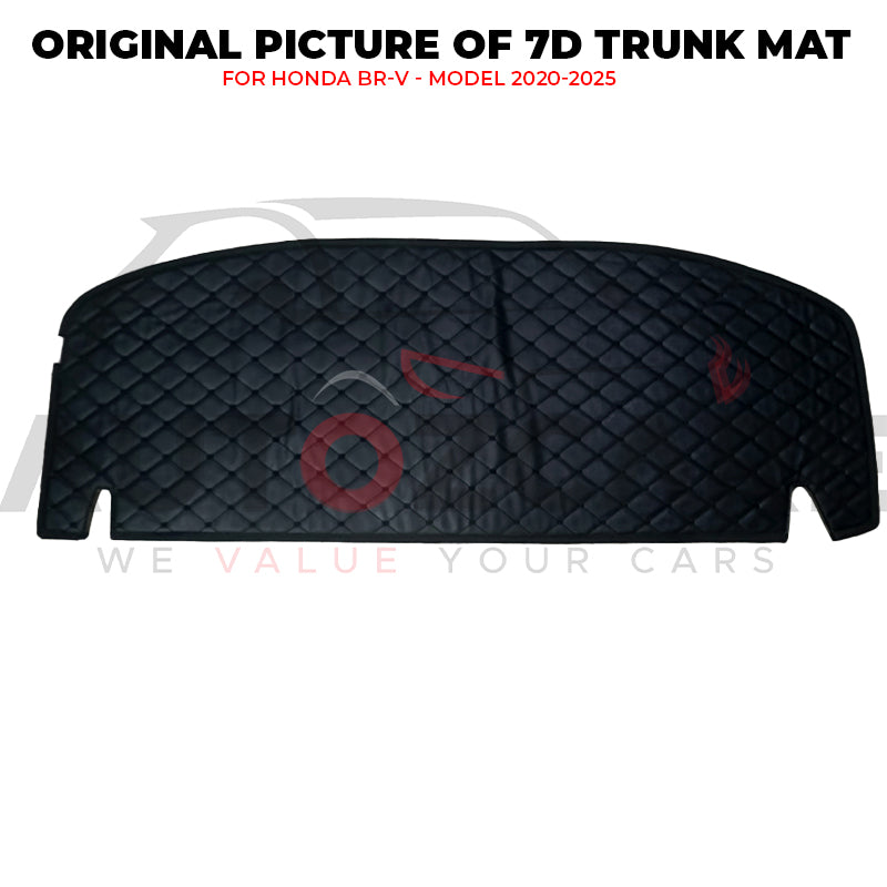 Honda BR-V 7D Custom Car Trunk Mat - Model 2020-2025