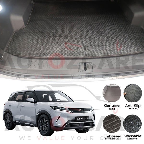 BYD ATTO 2 China Rexine Custom-Size Trunk Mat - Model 2026