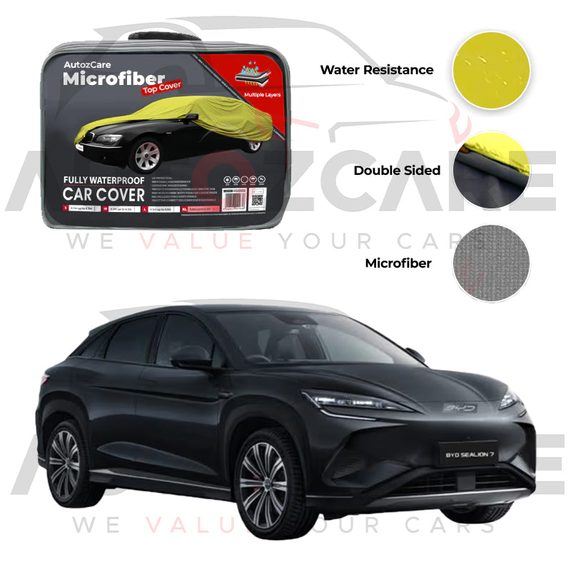 BYD Sealion 7 Microfiber Car Top Cover - Model 2024-2026