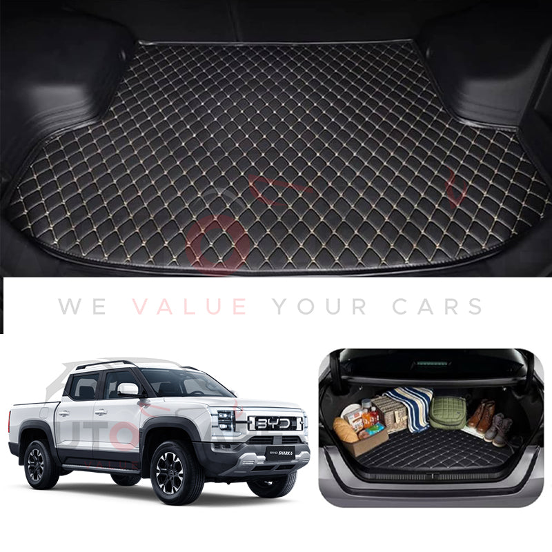 BYD Shark 6 7D Custom Car Trunk Mat - 2025
