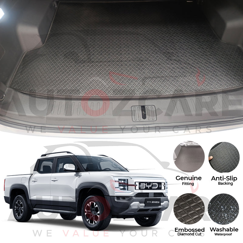BYD Shark 6 China Rexine Custom-Size Trunk Mat - 2025