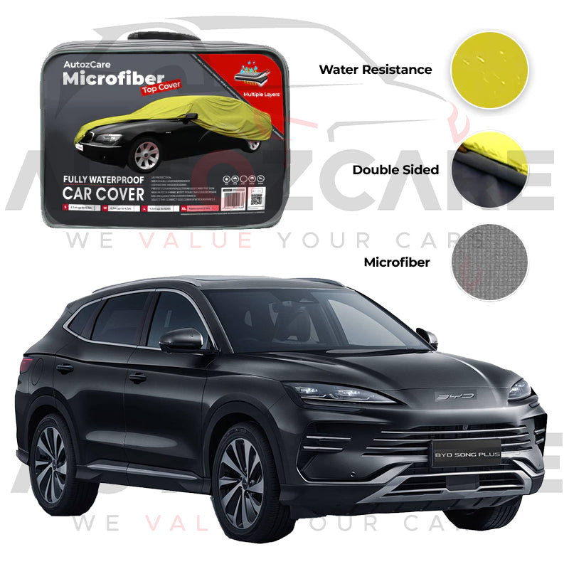 BYD Song plus Microfiber Car Top Cover - Model 2020-2026