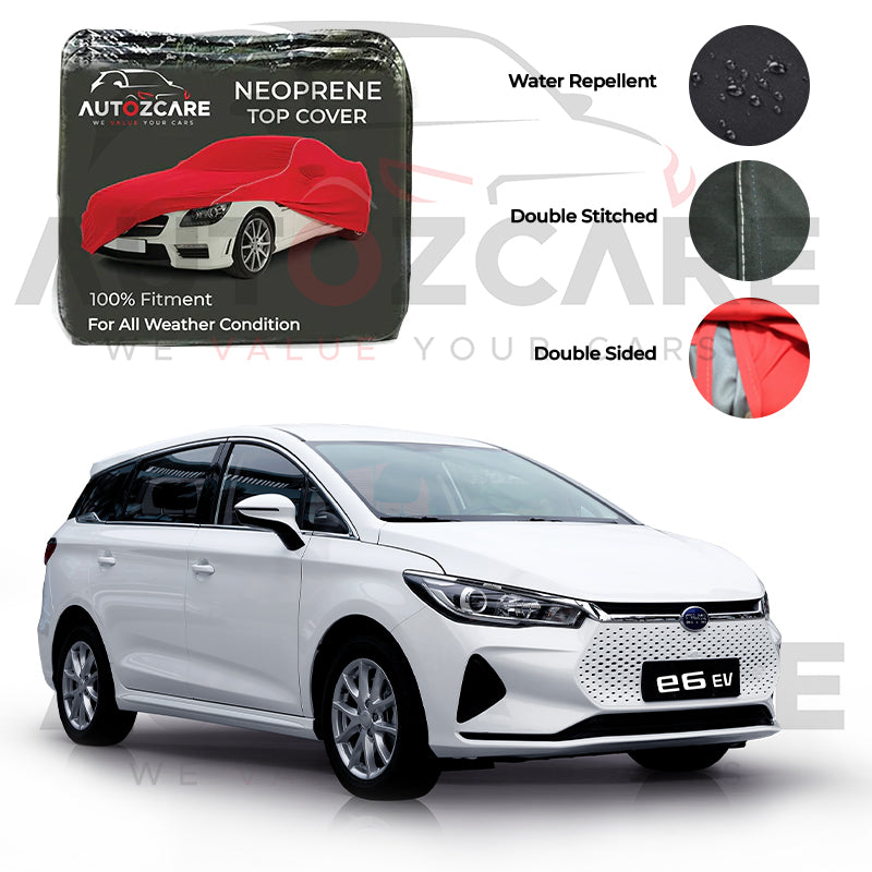 BYD E6 Neoprene Top Cover - Model 2021-2026