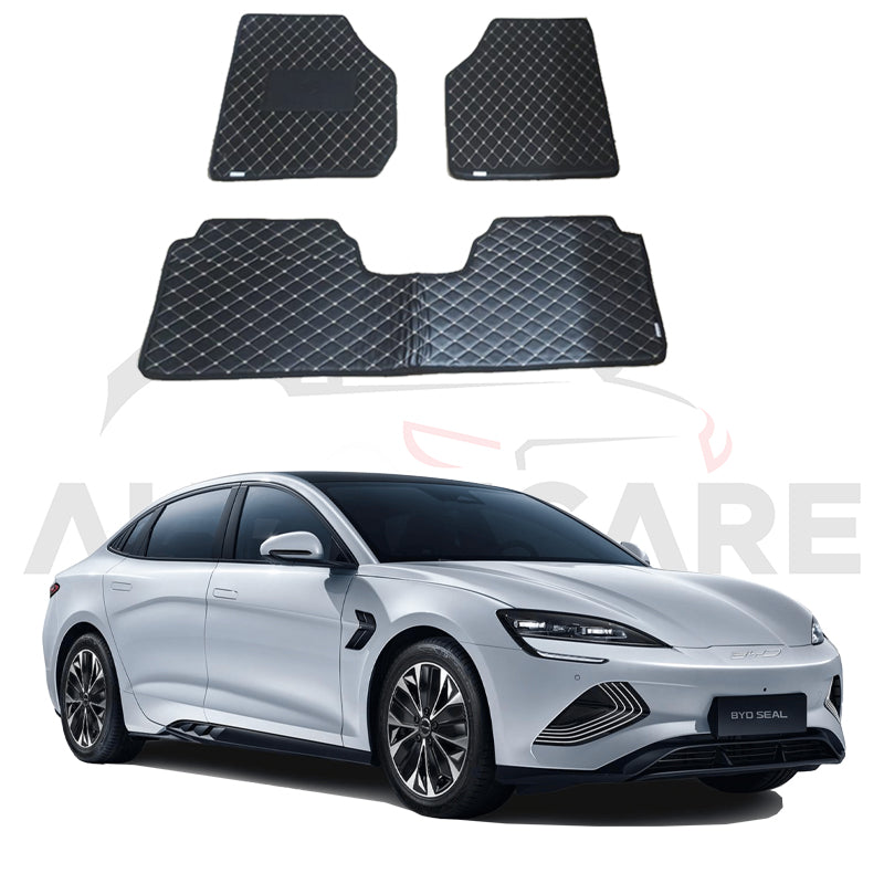 BYD Seal 7D Floor Mat ( Flat Style ) 3PCS - Model 2024-2025