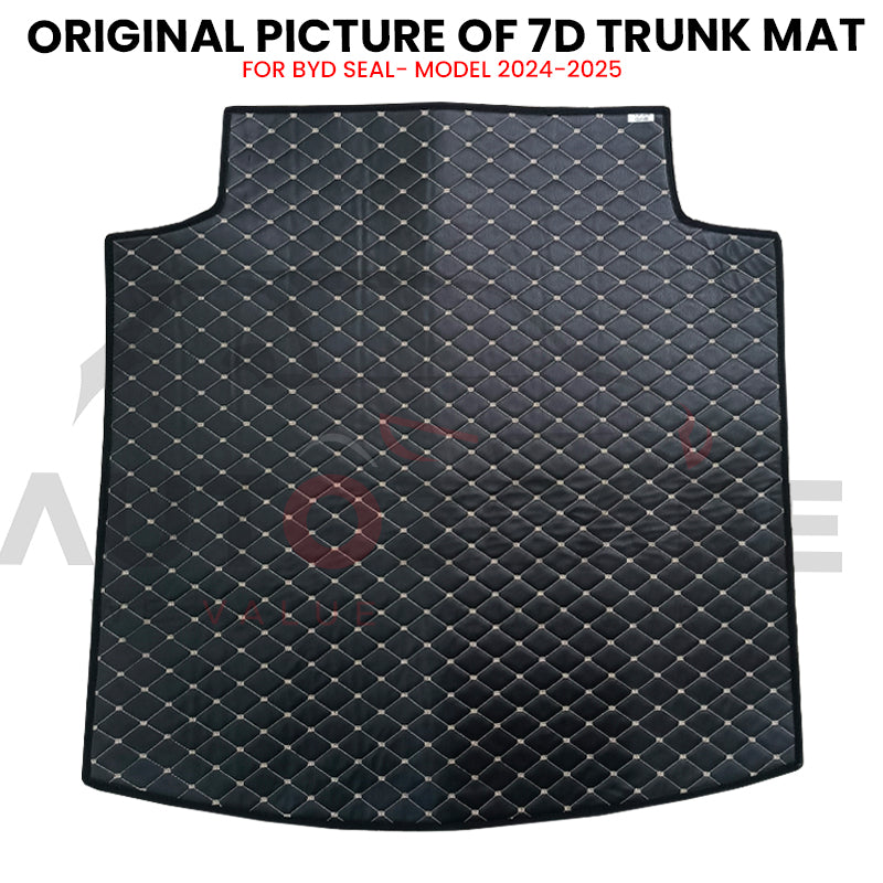 BYD Seal 7D Custom Car Trunk Mat - Model 2024-2025