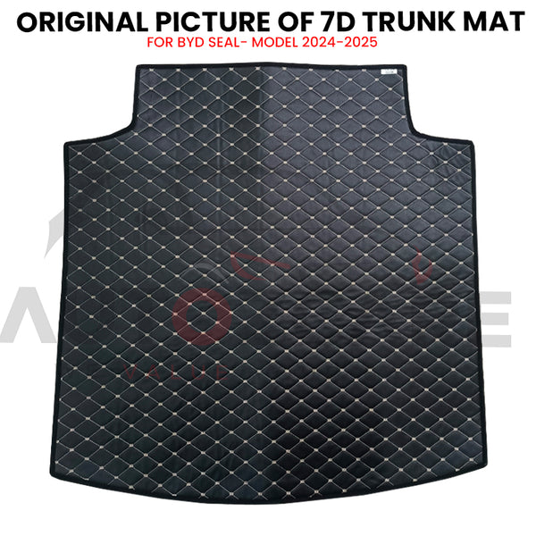 BYD Seal 7D Custom Car Trunk Mat - Model 2024-2025