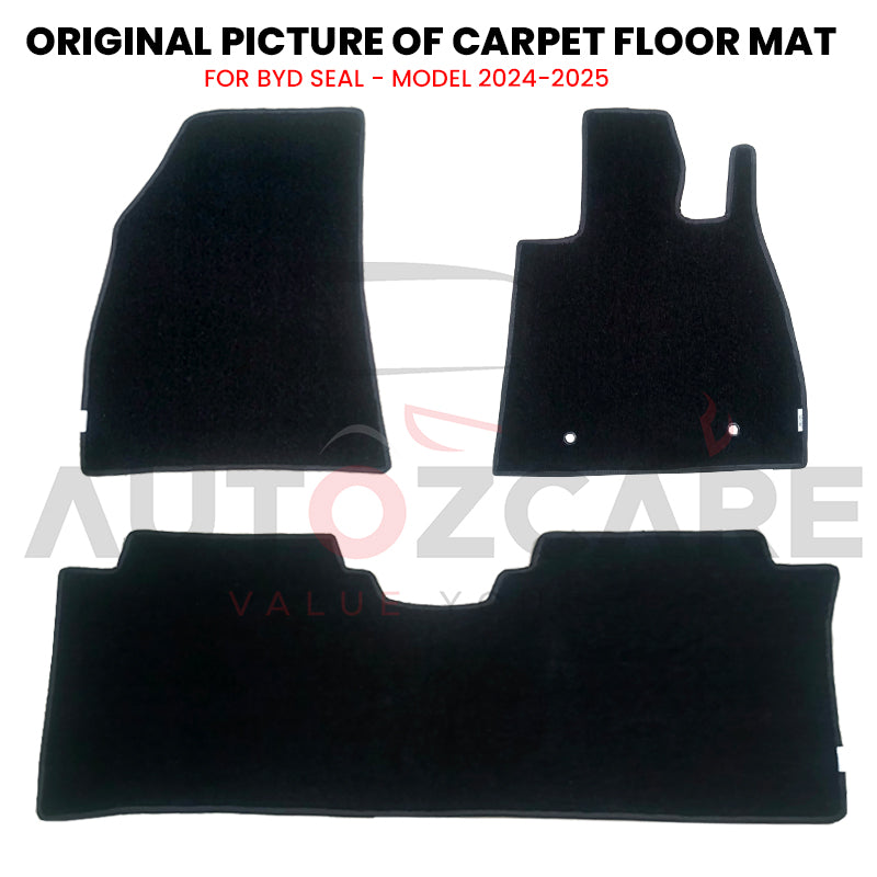 BYD Seal Genuine Fitting Carpet Floor Mat 3PCS - Model 2024-2025