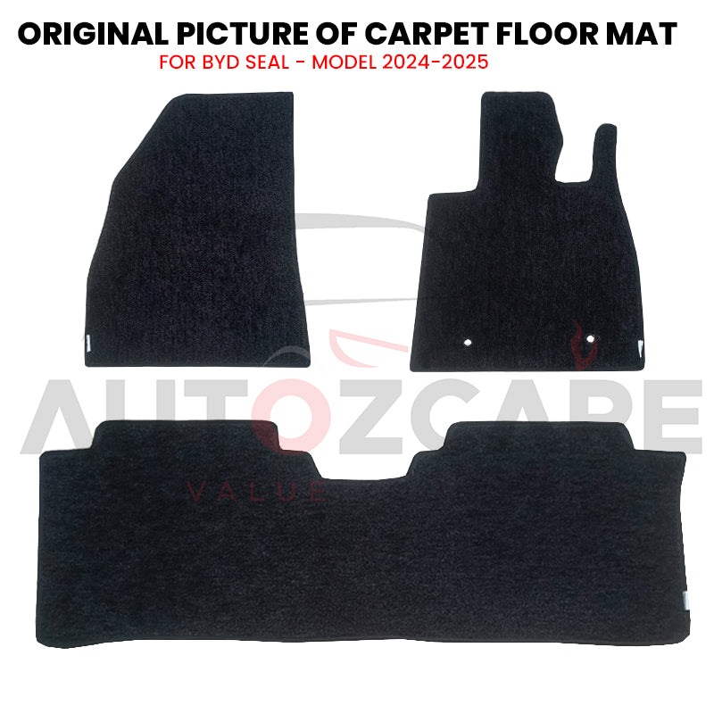 BYD Seal Genuine Fitting Carpet Floor Mat 3PCS - Model 2024-2025