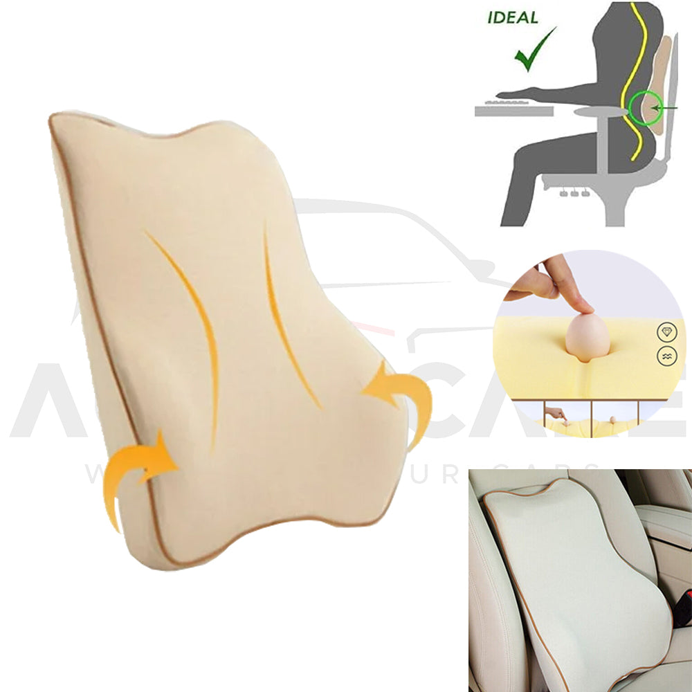 Universal Lumbar Support Cushion for car | Back Posture Support