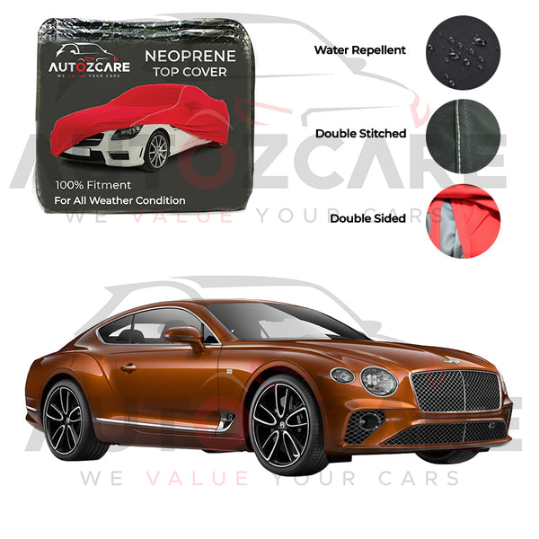 Bentley Continental Neoprene Top Cover - Model 2013-2026