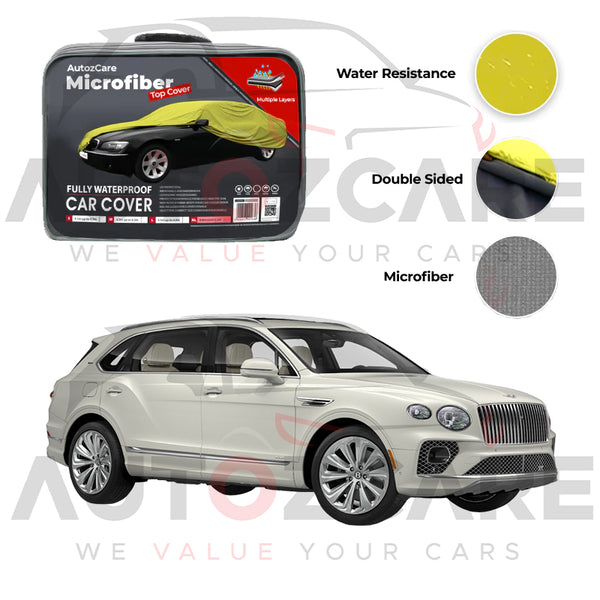Bentley Bentayga Microfiber Car Top Cover - Model 2015-2026