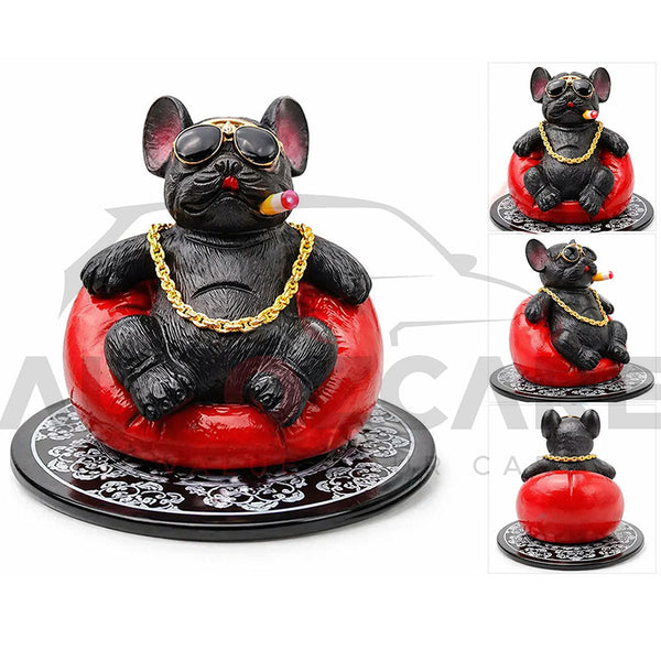 Car Bulldog Ornament Domineering Sofa Dog Console Dashboard | Creativity Animal Action Figure Auto