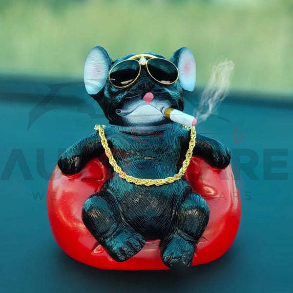 Car Bulldog Ornament Domineering Sofa Dog Console Dashboard | Creativity Animal Action Figure Auto