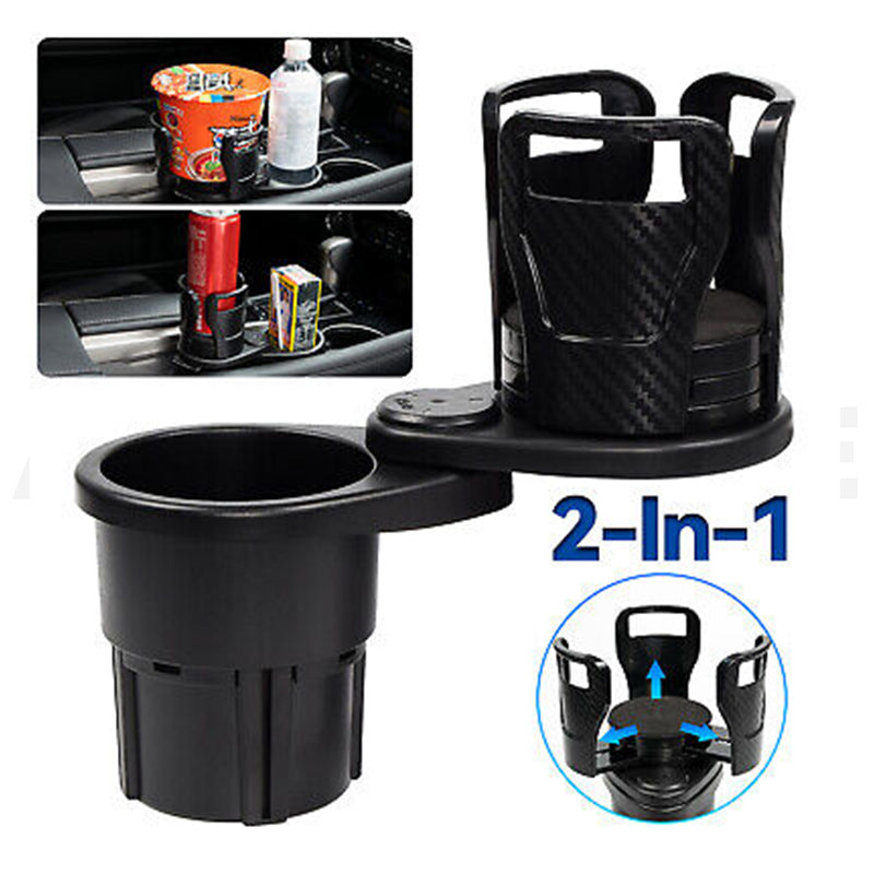 Car Bottle Holder Adjustable Dual Cup Mount Stand Cup Holder