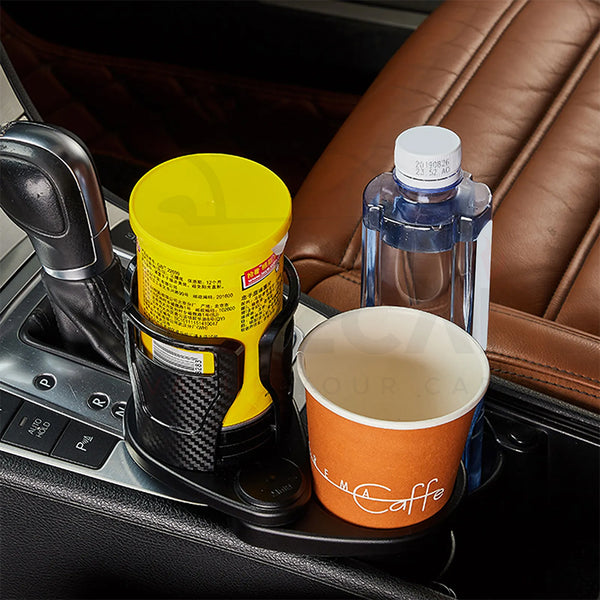 Car Bottle Holder Adjustable Dual Cup Mount Stand Cup Holder