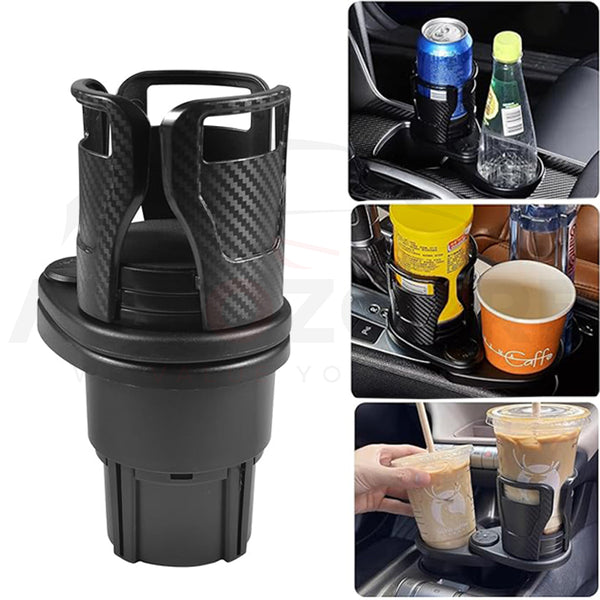 Car Bottle Holder Adjustable Dual Cup Mount Stand Cup Holder