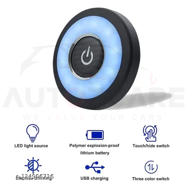 Universal Rechargeable USB Car Interior LED Reading Lamp