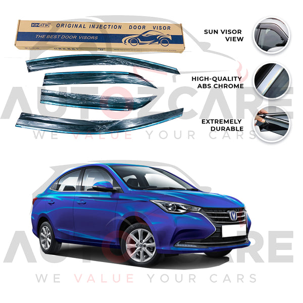 Changan Alsvin Air press sun visor with chrome - Model 2021-2025