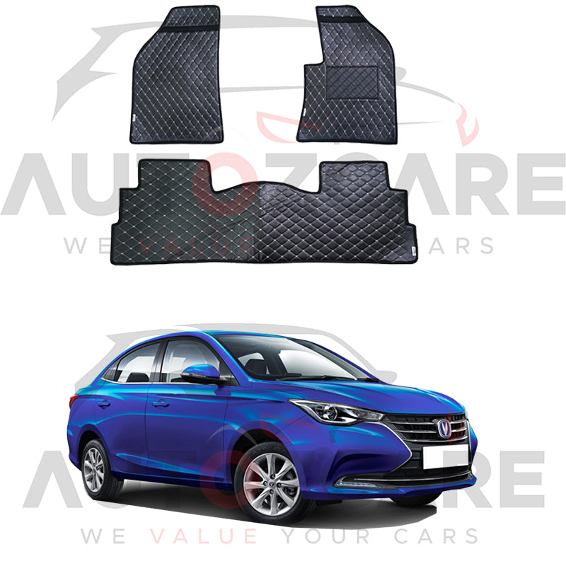 Changan Alsvin 7D Floor Mat ( Flat Style ) 3PCS - Model 2021-2025