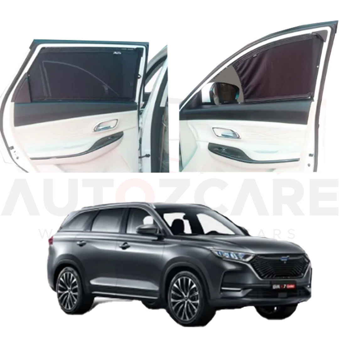 Changan Oshan X7 (7 Seater) Customize Car Curtain | Slidable Curtain Model 2022-2025