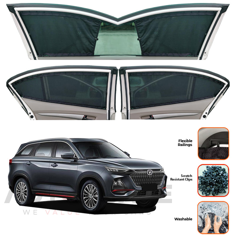 Changan Oshan X7 Custom Car Sliding Curtains - Model 2022-2025