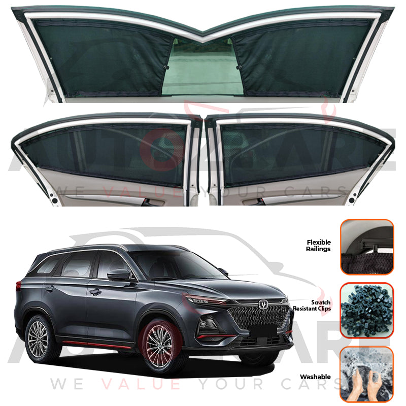 Changan Oshan X7 Custom Car Sliding Curtains - Model 2022-2025