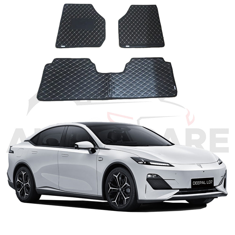 Changan Deepal L07 7D Floor Mat ( Flat Style ) 3PCS - Model 2024-2025