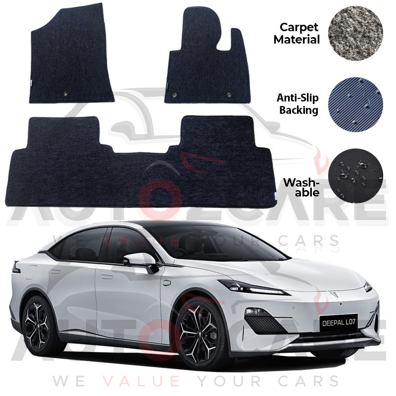 Changan Deepal L07 Genuine Fitting Carpet Floor Mat 3PCS - Model 2024-2025