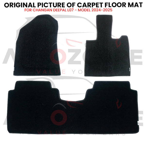Changan Deepal L07 Genuine Fitting Carpet Floor Mat 3PCS - Model 2024-2025