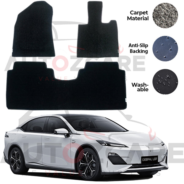 Changan Deepal L07 Genuine Fitting Carpet Floor Mat 3PCS - Model 2024-2025