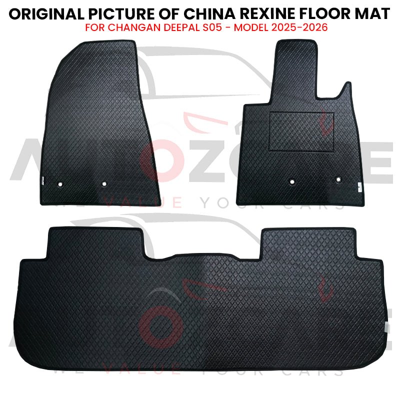 Changan Deepal S05 China Rexine Floor Mat 3PCS - Model 2025-2026