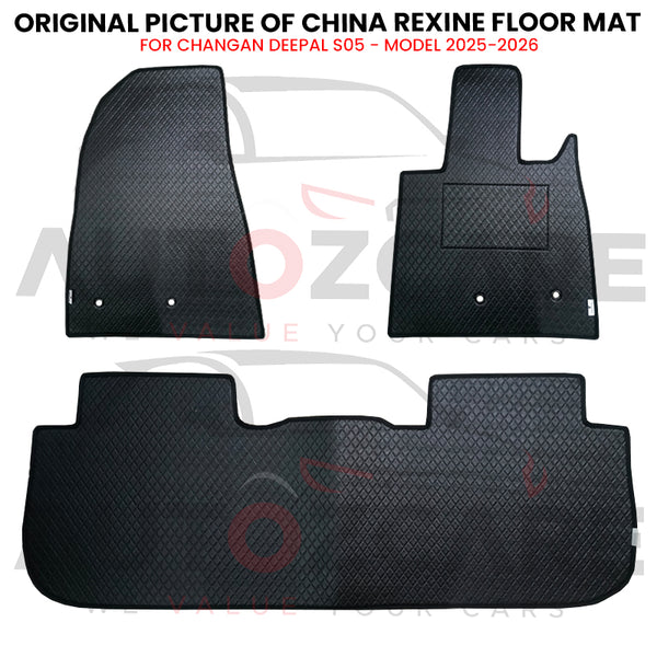 Changan Deepal S05 China Rexine Floor Mat 3PCS - Model 2025-2026
