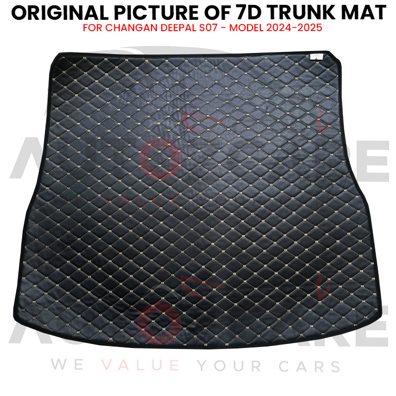 Changan Deepal S07 7D Custom Car Trunk Mat - Model 2024-2025